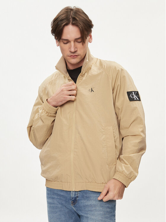 Calvin Klein Jeans Calvin Klein Jeans Bunda pro přechodné období Harrington J30J325102 Béžová Regular Fit