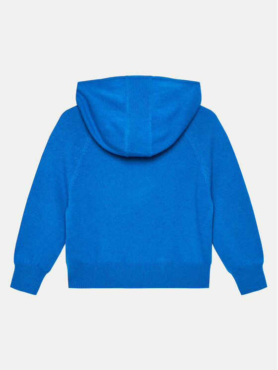 Pangaia Pangaia Majica dugih rukava Recycled Cashmere Plava Relaxed Fit