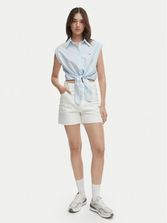 Tommy Jeans Tommy Jeans Košulja DW0DW22212 Svijetlo plava Regular Fit