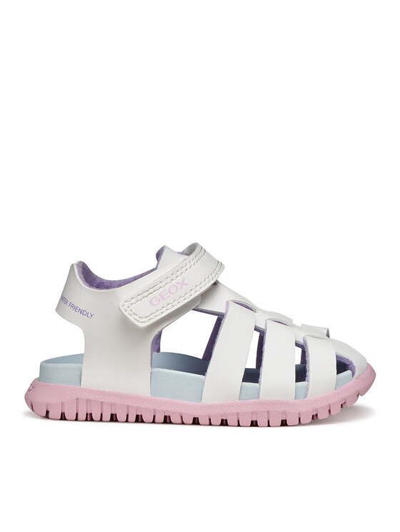 Geox Sandały B Sandal Fusbetto Gi B556BA 000BC C0406 Biały