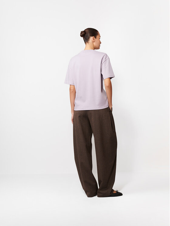 La Mania La Mania T-shirt MARLO Viola Basic Fit