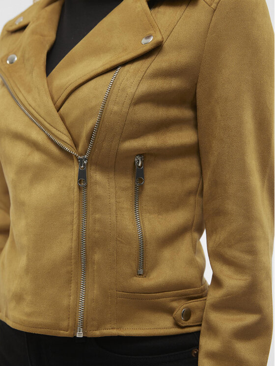 Vero Moda Vero Moda Jakna iz umetnega usnja Jose 10300938 Rjava Regular Fit