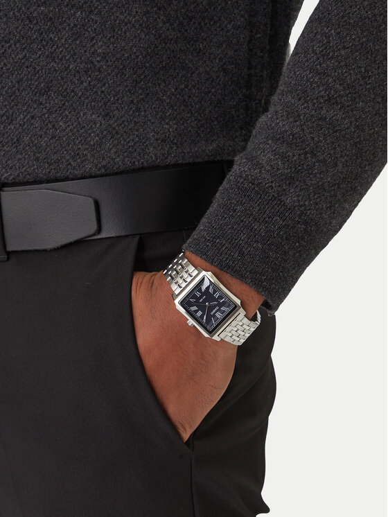 Casio Casio Laikrodis MTP-B190D-1BVEF Sidabrinė