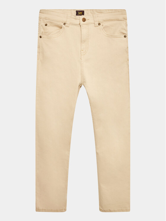 Lee Jeans Hlače Daren Twill LEE0013 Bež Regular Fit