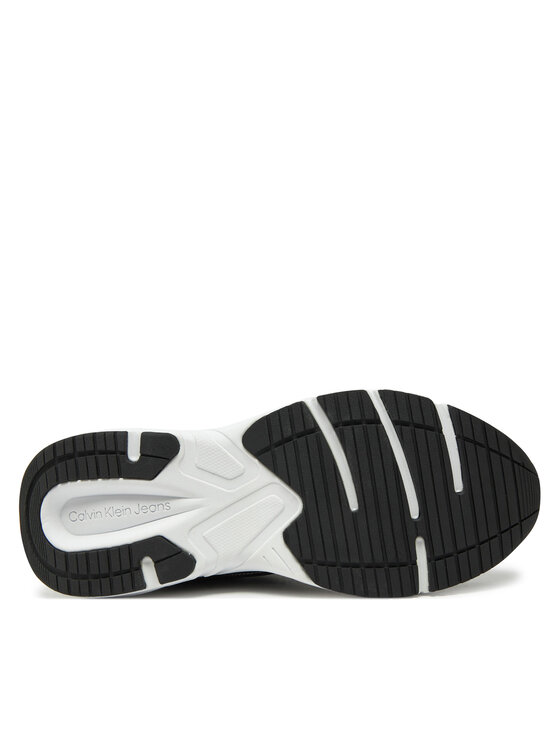Calvin Klein Jeans Calvin Klein Jeans Снікерcи Retro Tennis Mesh Ml YW0YW01807 Чорний