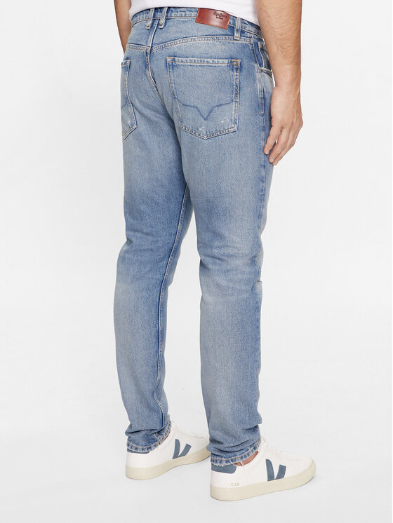 Pepe Jeans Pepe Jeans Jeans hlače PM207392RH1 Modra Slim Taper Fit