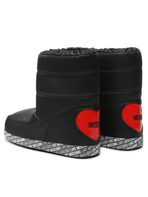 LOVE MOSCHINO LOVE MOSCHINO Čizme za snijeg JA24142G1HIT400A Crna