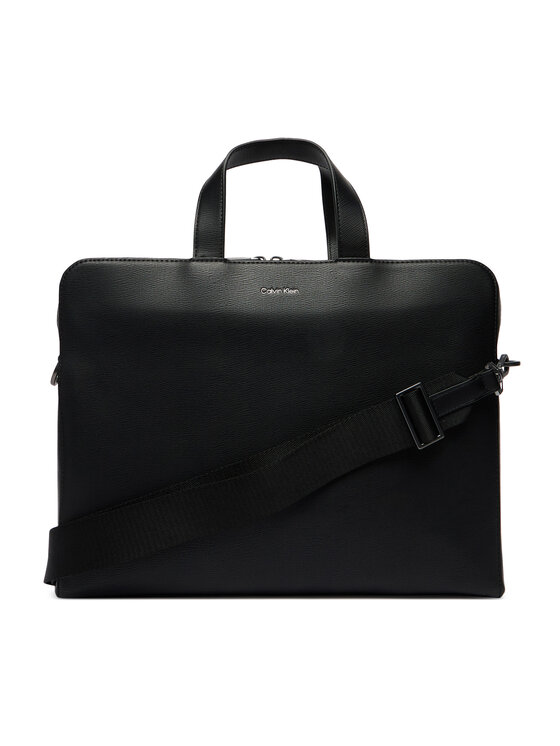 Calvin Klein Calvin Klein Taška na laptop Emblem Hw Commuter LV04D3290G Čierna