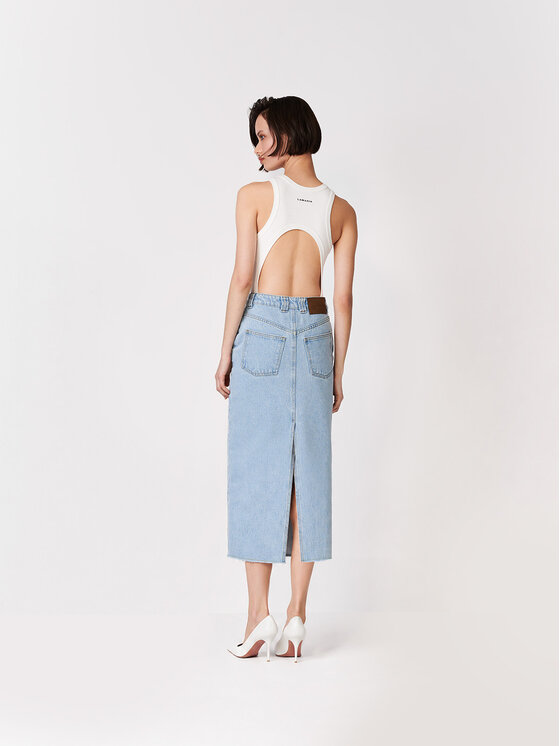 La Mania La Mania Gonna maxi CRUZ Azzurro chiaro Basic Fit