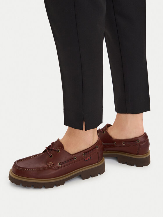 Clarks Clarks Обувки Cleyhill Boat. 26187287 Кафяв