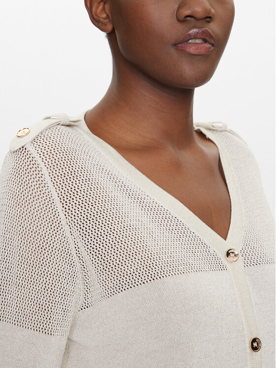 Fracomina Fracomina Cardigan FS25ST8001K51401 Auriu Regular Fit