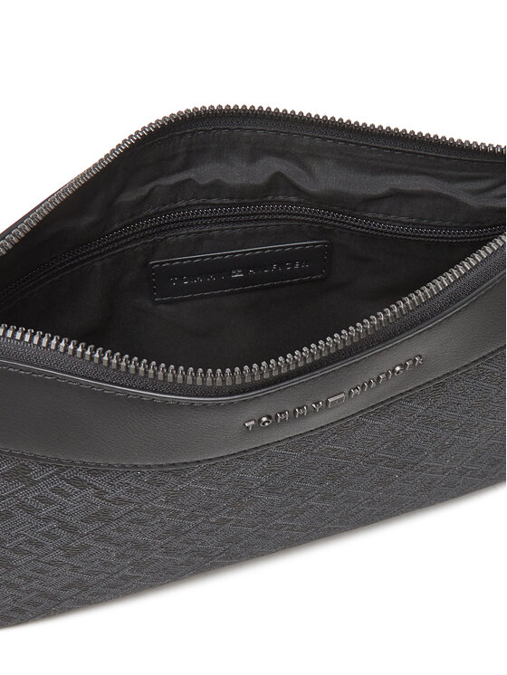 Tommy Hilfiger Tommy Hilfiger Umhängetasche Th Monogram Pouch AM0AM13529 Schwarz