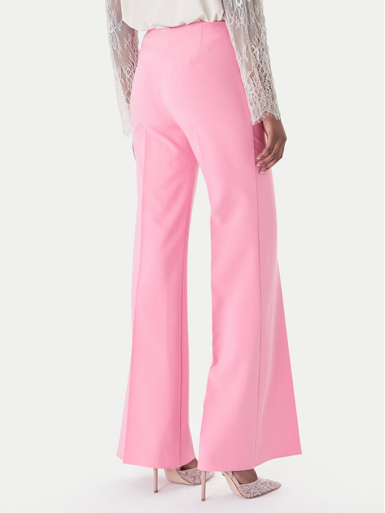 Rinascimento Rinascimento Spodnie palazzo CFC0127878003 Różowy Wide Leg