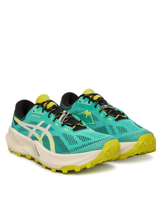 Asics Asics Маратонки за бягане Trabuco 14 1011C166 Зелен