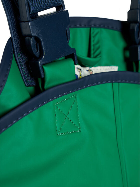 Playshoes Playshoes Spodnie przeciwdeszczowe 405424 M Zielony Regular Fit