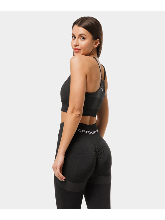 Carpatree Carpatree Biustonosz sportowy Allure Bra Czarny