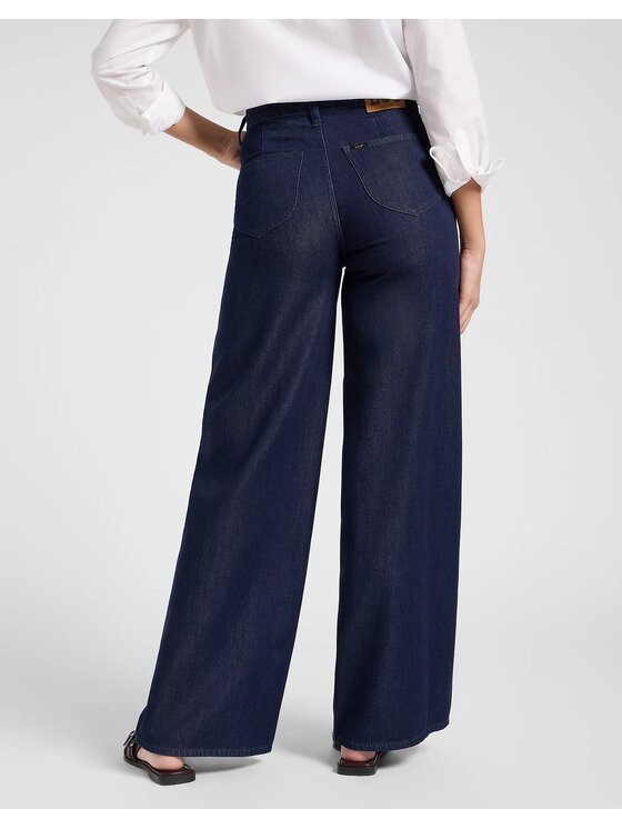 Lee Lee Jeansy STELLA Niebieski Loose Fit