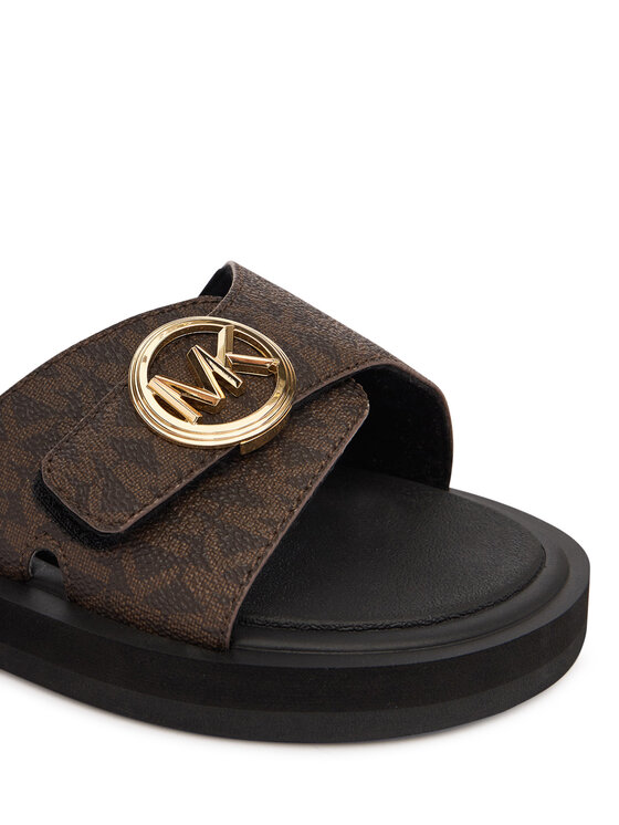 MICHAEL Michael Kors MICHAEL Michael Kors Klapki MK Pool 40R6MKFA1B Brązowy