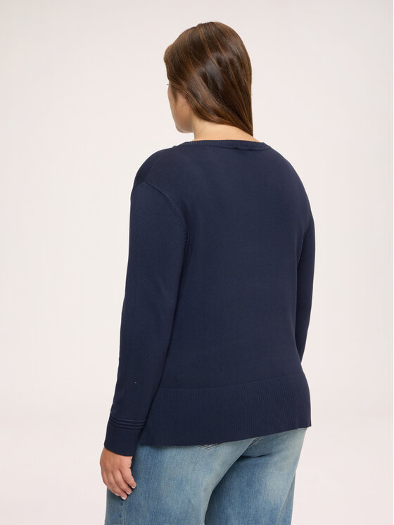 Fiorella Rubino Fiorella Rubino Maglione M275L008557N034 Blu Regular Fit