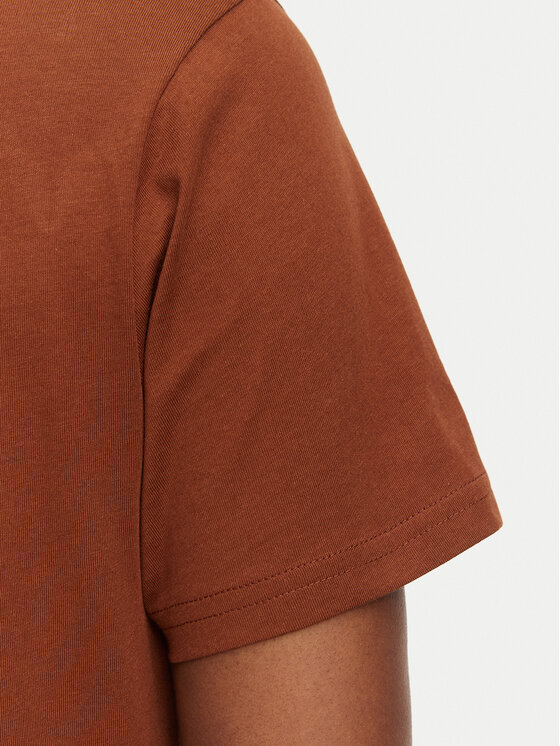 HUGO HUGO T-shirt Classic 50513667 Smeđa Slim Fit