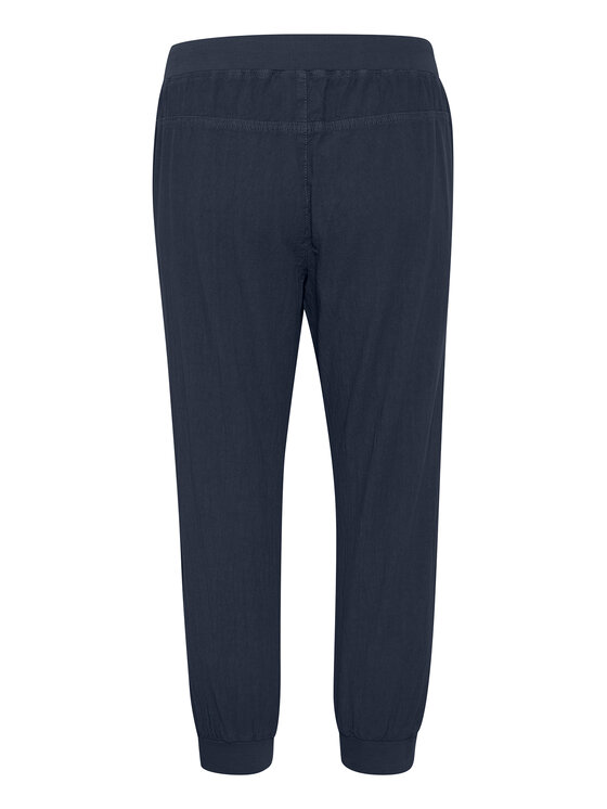 Kaffe Kaffe Pantaloni di tessuto Naya 10502803 Blu scuro Regular Fit