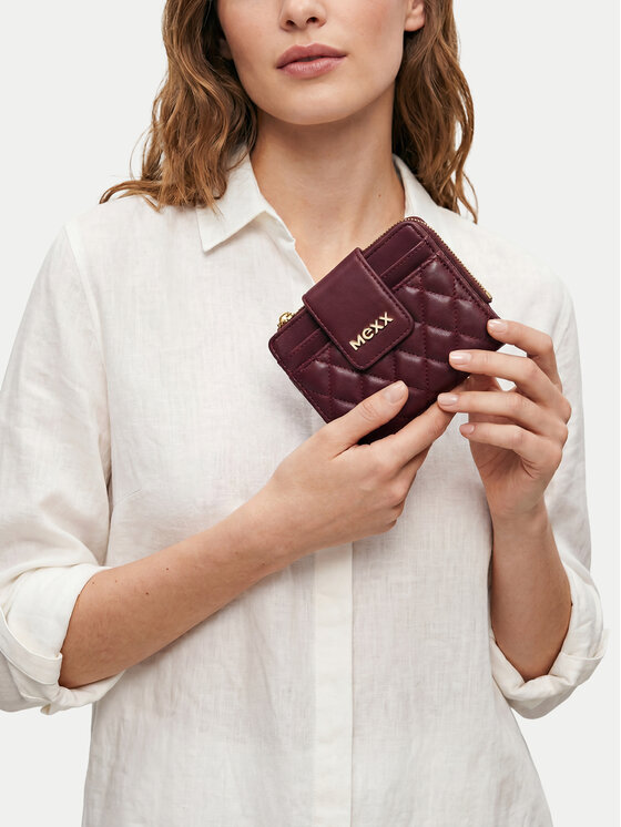 MEXX MEXX Portfel CEO-MEXX-W1-002-AW26 Bordowy