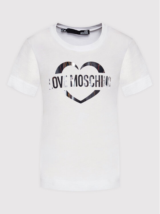 love moschino t shirt white