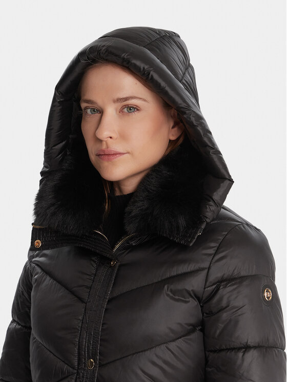 Artigli Artigli Παλτό χειμωνιάτικο ACPM002934 Μαύρο Regular Fit