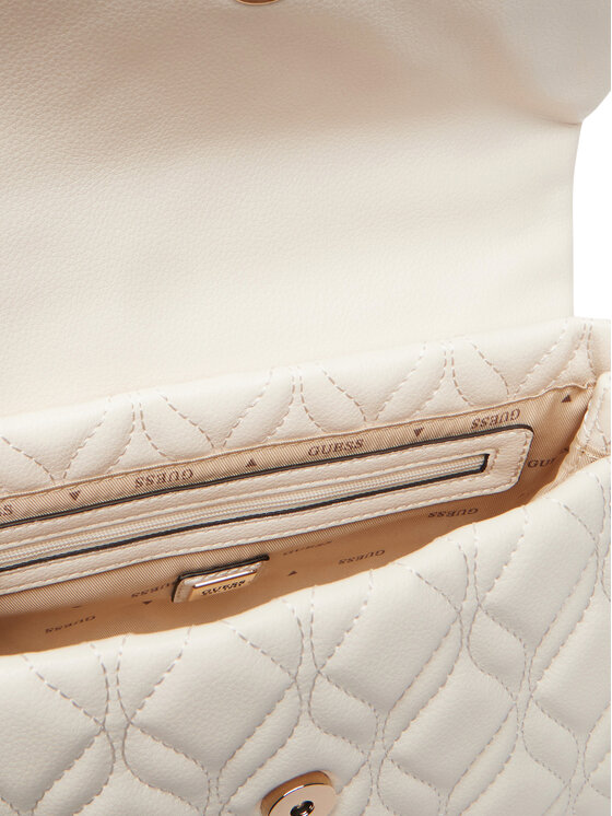 Guess Guess Rankinė Maxine HWQG97 33200 Kreminė