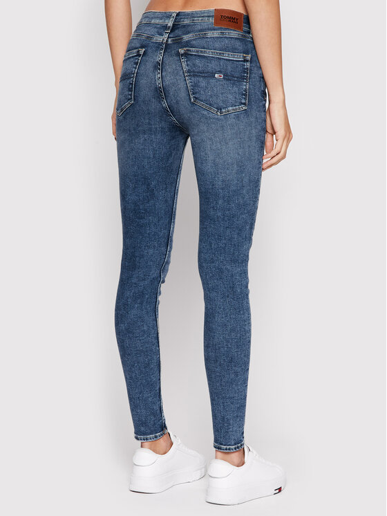 Tommy Jeans Tommy Jeans Jeansy Nora DW0DW11599 Granatowy Skinny Fit