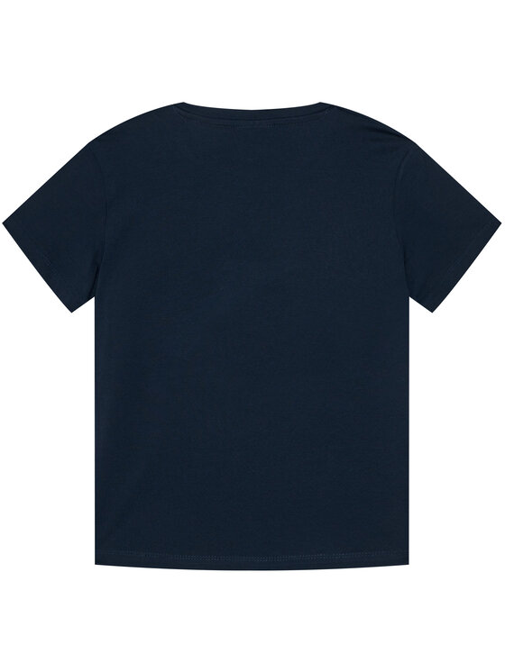 Diadora Diadora T-Shirt Cable 102.176488 Granatowy Regular Fit