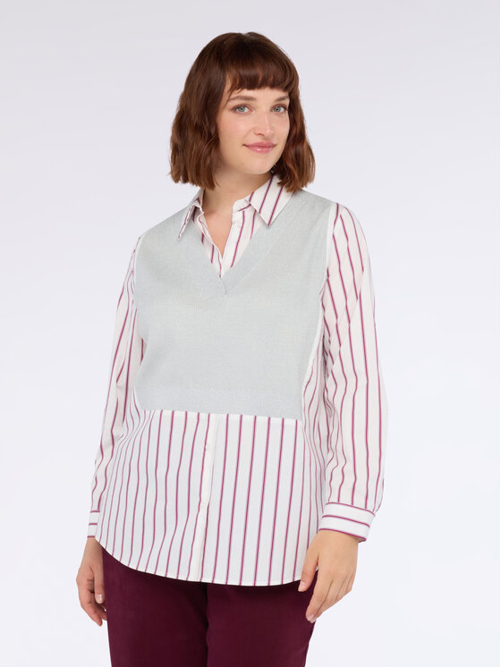 Fiorella Rubino Fiorella Rubino Camicia 5124T001368N0Z6 Bordeaux Regular Fit