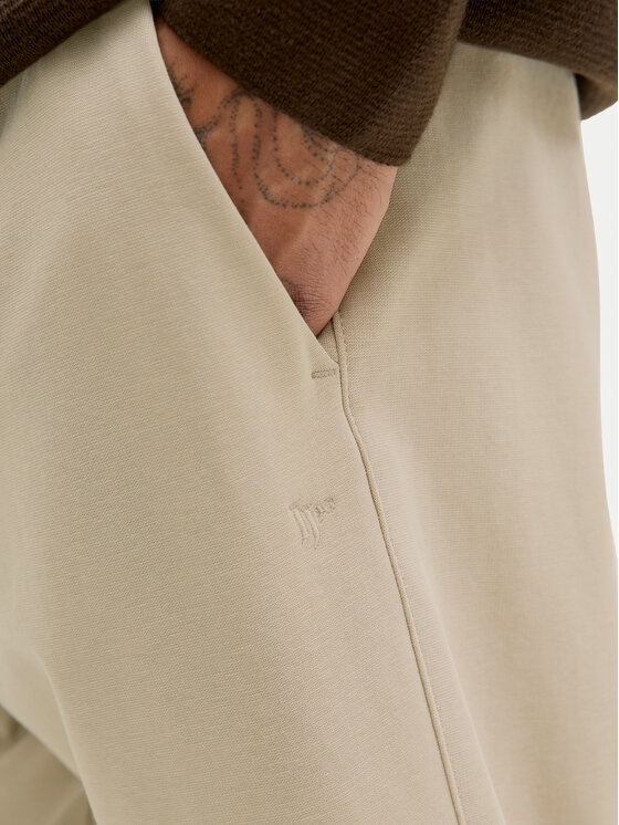 Jack & Jones Jack & Jones Spodnie materiałowe Ace Neo 12282533 Beżowy Tapered Fit