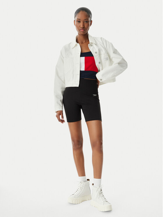 Tommy Hilfiger Tommy Hilfiger Top UW0UW06576 Bleumarin