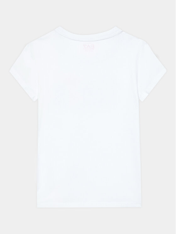 EA7 Emporio Armani EA7 Emporio Armani Póló 6RFT15 FJ2HZ 1100 Fehér Regular Fit