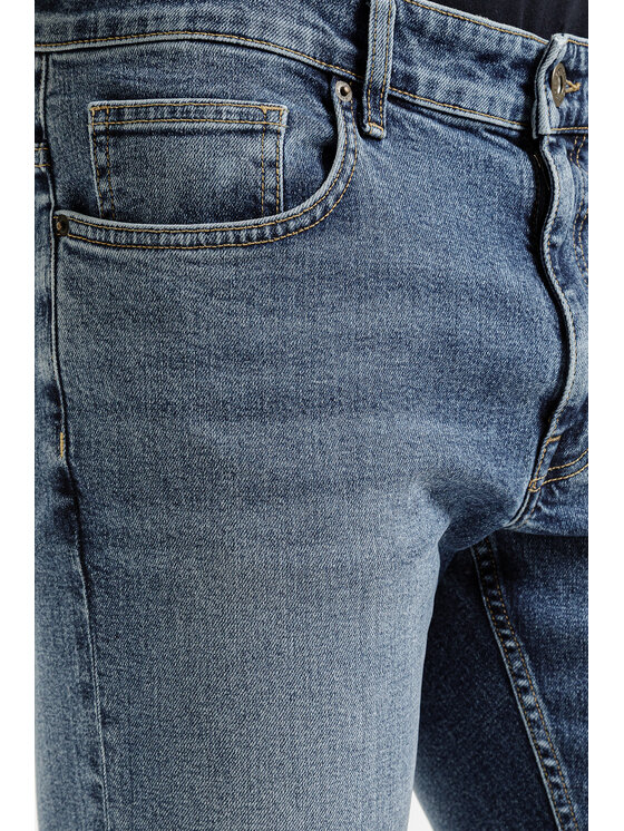 Cross Jeans Cross Jeans Jeansy C 132-164 Niebieski Straight Leg