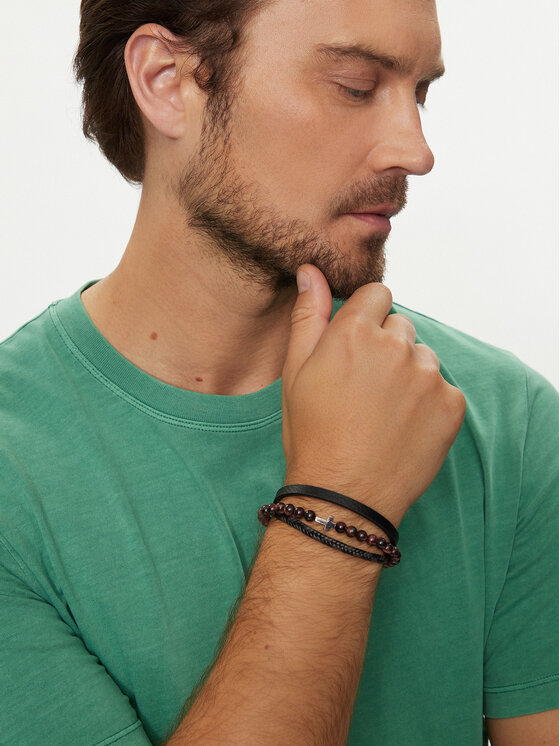 U.S. Polo Assn. U.S. Polo Assn. Rokassprādze JW9235BR Melns