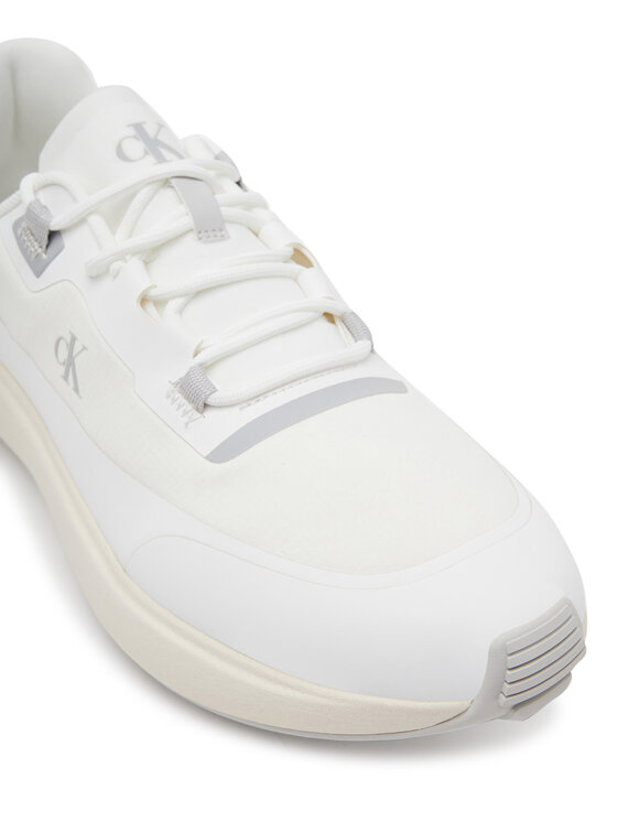 Calvin Klein Jeans Calvin Klein Jeans Sneakersy Athleisure Runner Tech Ripstop YM0YM01205 Bílá