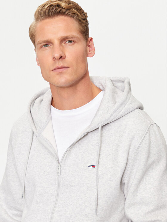 Tommy Jeans Tommy Jeans Mikina DM0DM20743 Šedá Regular Fit