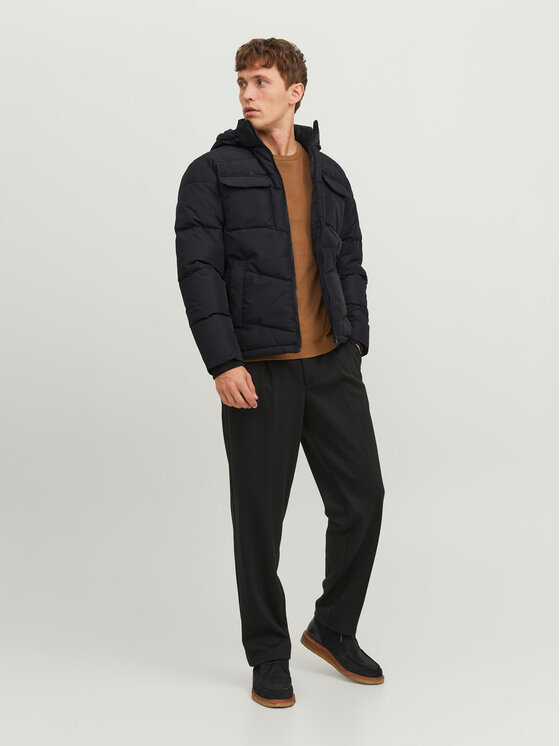 Jack&Jones Jack&Jones Μπουφάν χειμωνιάτικο 12236044 Μαύρο Regular Fit