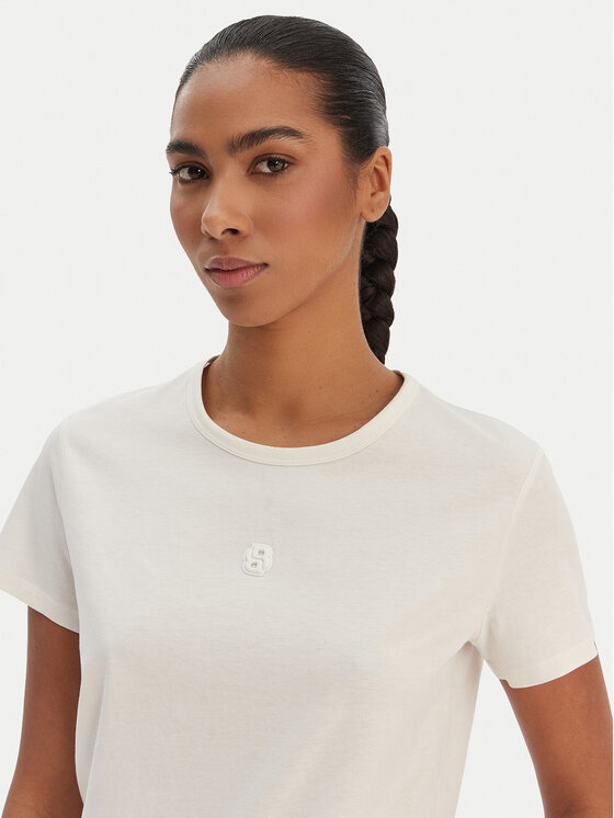 BOSS BOSS T-Shirt Eventsa12 50563282 Beige Regular Fit