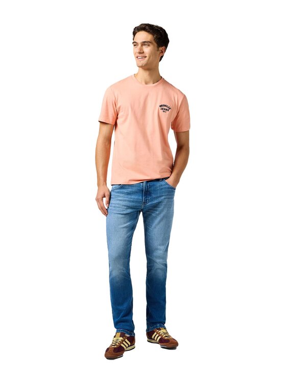 Wrangler Wrangler Jeans 112362443 Blu Straight Leg