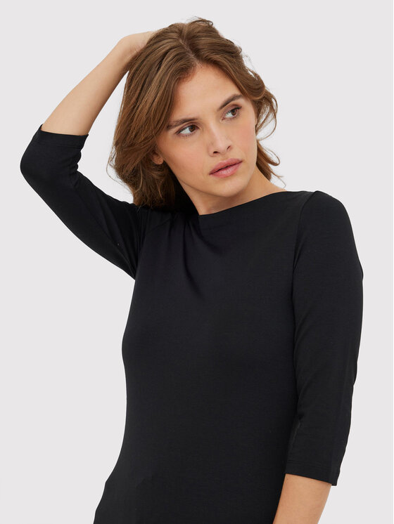 Vero Moda Vero Moda Blúz Panda 10274133 Fekete Regular Fit