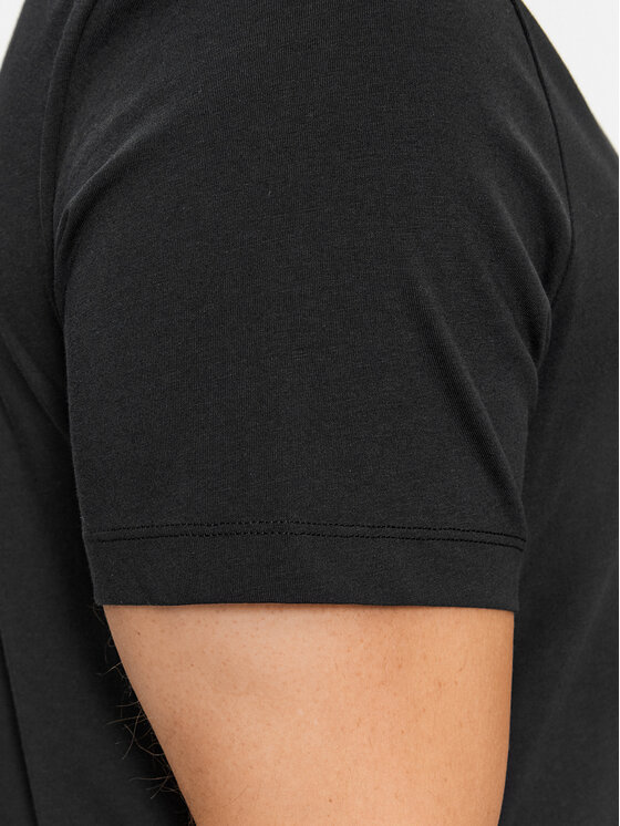 Gant Gant T-krekls Shield 2003184 Melns Regular Fit