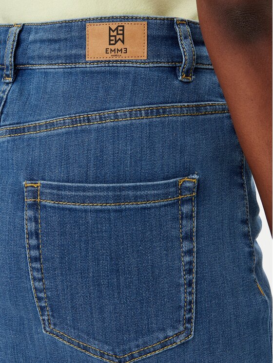 Marella Marella Jeans suknja Liquore 2515101041 Plava Regular Fit