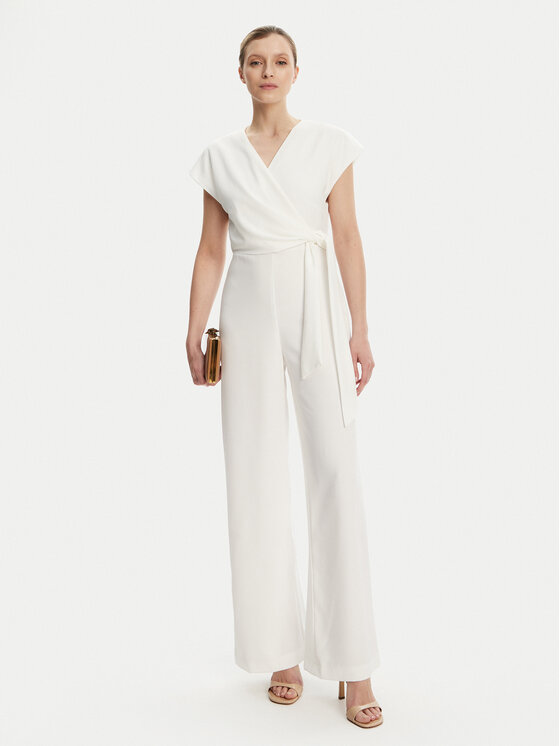 Rinascimento Rinascimento Jumpsuit CFC0122679003 Bianco Regular Fit