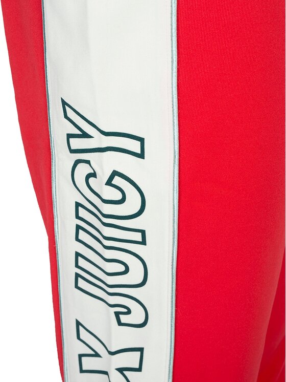 Juicy Couture Juicy Couture Pantaloni di tessuto JWTKB179665 | Track Pant Rosso Slim Fit