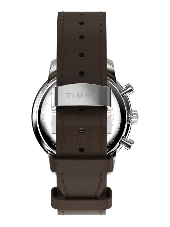 Timex Timex Zegarek TW2Y23500 Brązowy