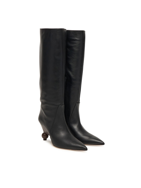 Weekend Max Mara Weekend Max Mara Čižmy Tasca 2525796075600 Čierna