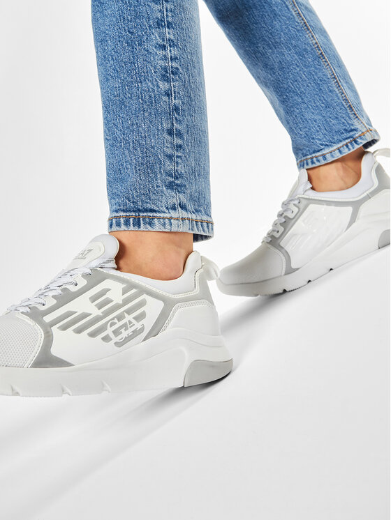 EA7 Emporio Armani EA7 Emporio Armani Sneakersy X8X057 XCC55 00175 Bílá
